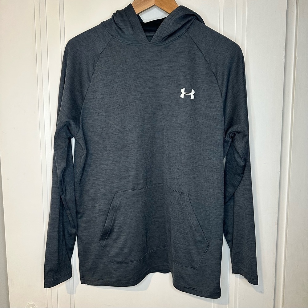 Under Armour Men's Charcoal Hoodie medium loose fit